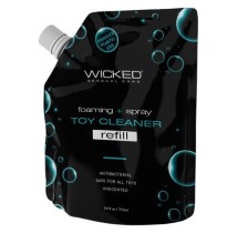 Wicked Sensual Foaming and Spray Toy Cleaner Refill Pouch